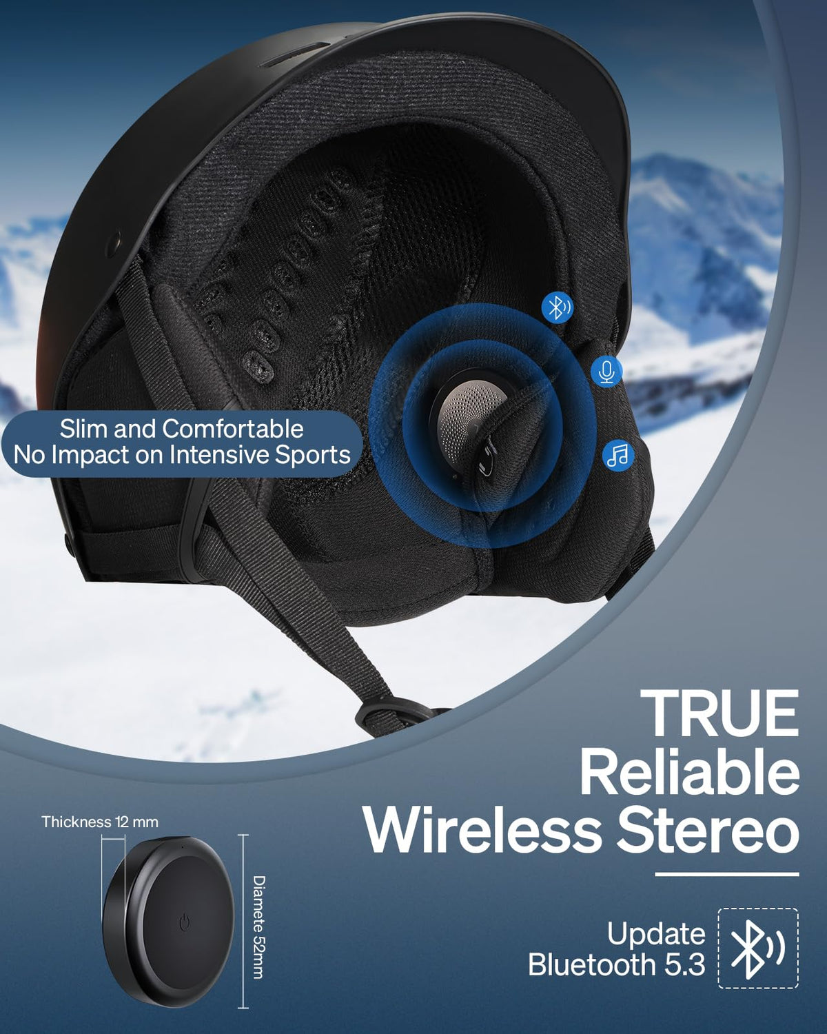 Doohoeek IPX5 rating protects against snow and sweat