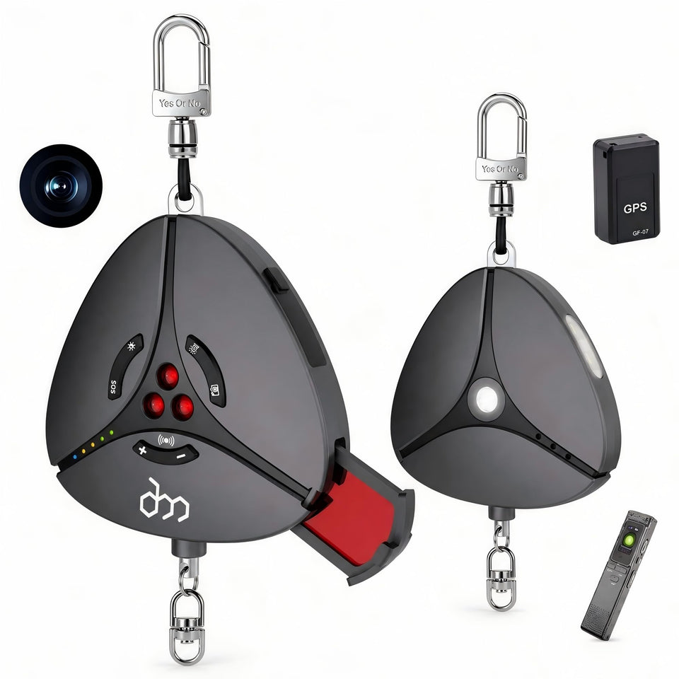 Dooreemee pocket GPS detector in hand for discreet privacy protection.