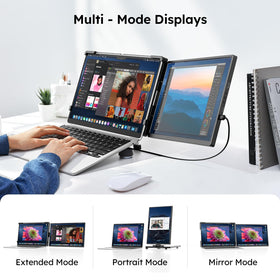 Dopesplay 180-degree rotation for flexible viewing angles.