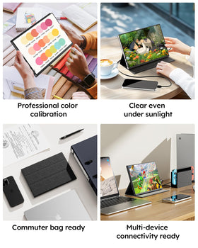 Dopesplay monitor with VESA 75mm mount offers flexible installation.