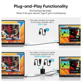 Dopesplay tilt-stand supports 0–90° angle for flexible screen setup