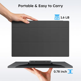 Dopesplay ultra-slim design keeps the setup light and portable.