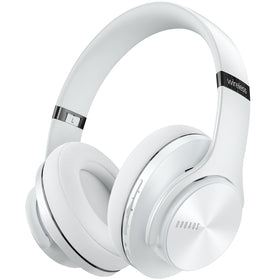 DOQAUS front view showing sleek headset and travel-ready build benefit