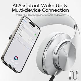 DOQAUS 40mm drivers provide rich HiFi audio with detailed sound.