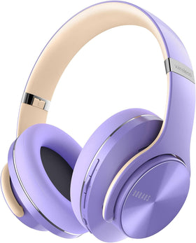 DOQAUS wireless headphones with wrapped ear cushions offer all-day comfort.
