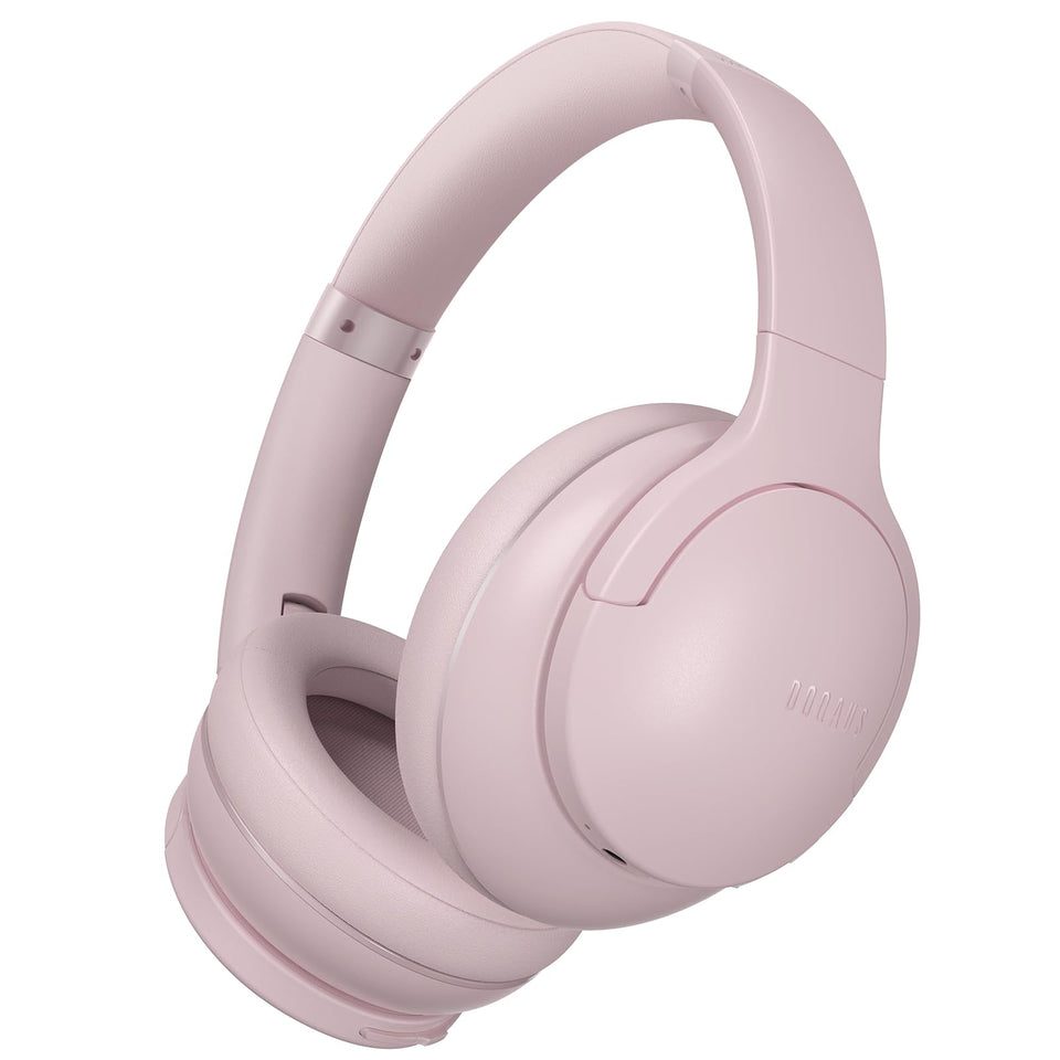 DOQAUS over-ear headphones with 90-hour battery for extended travel