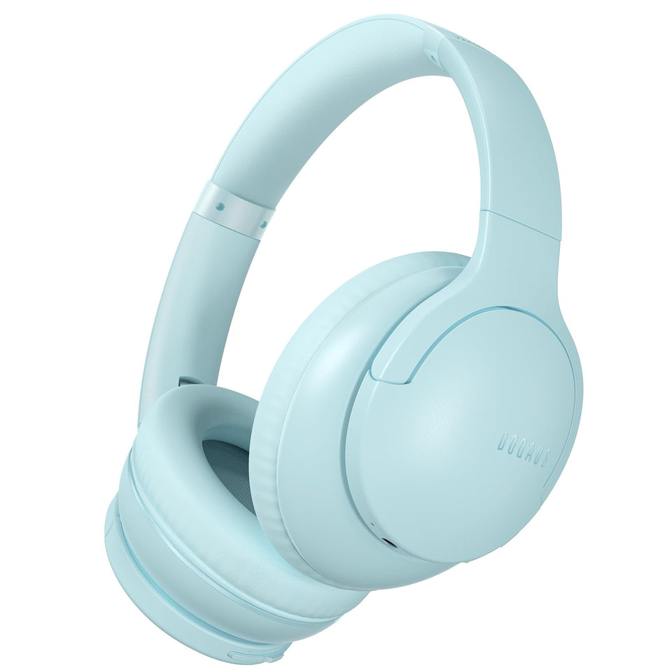 DOQAUS over-ear headphones with 90-hour battery for extended travel sessions