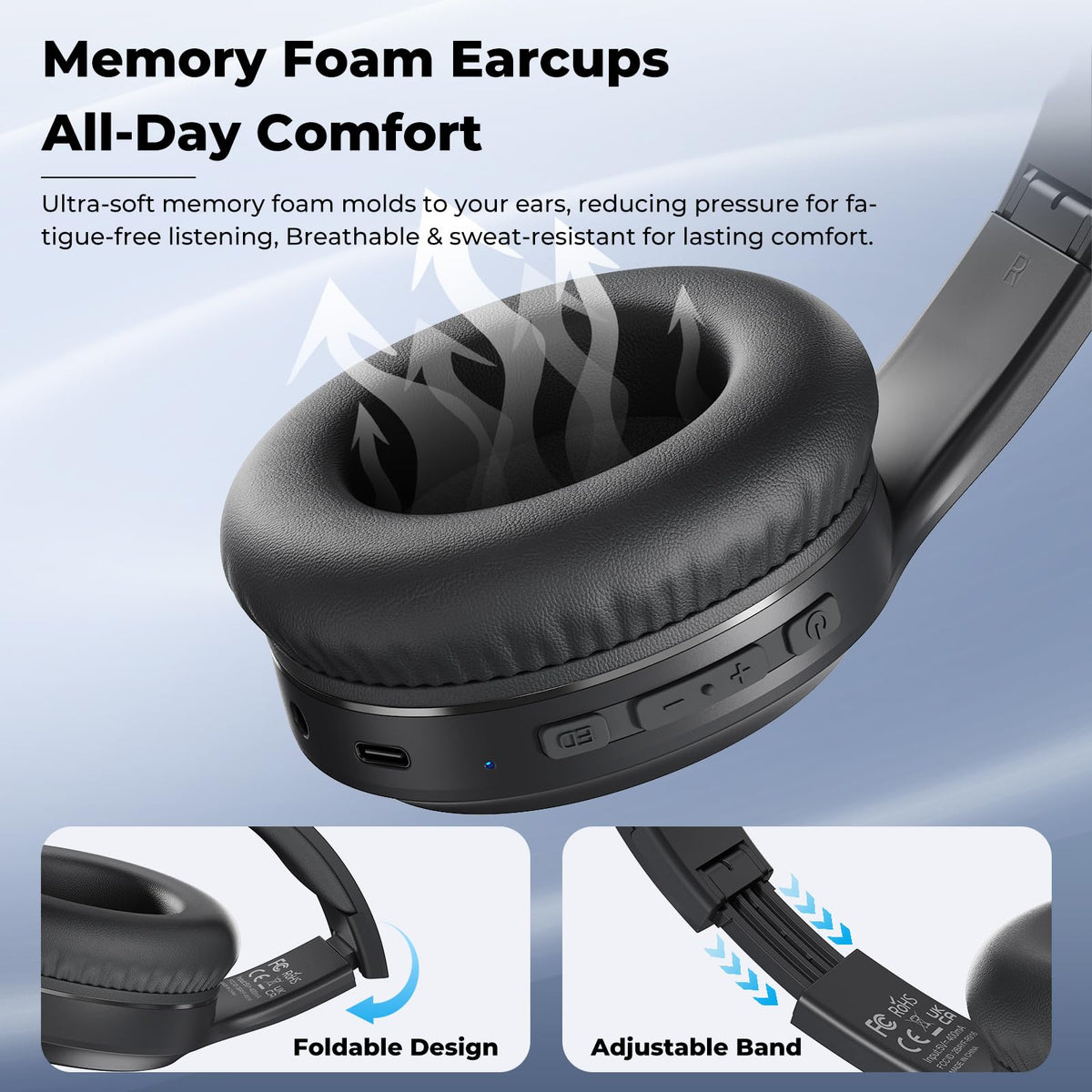 DOREAMO built-in mic and touch controls simplify calls and playback.