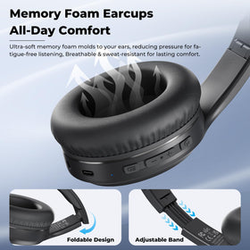 DOREAMO built-in mic and touch controls simplify calls and playback.
