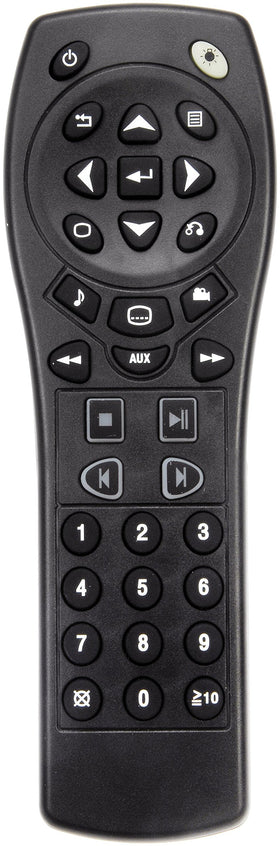 Dorman DVD remote control in vehicle use demonstrates easy installation.