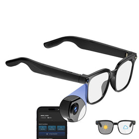 Dormiro Camera Glasses with 8MP HD camera for hands-free filming on the go