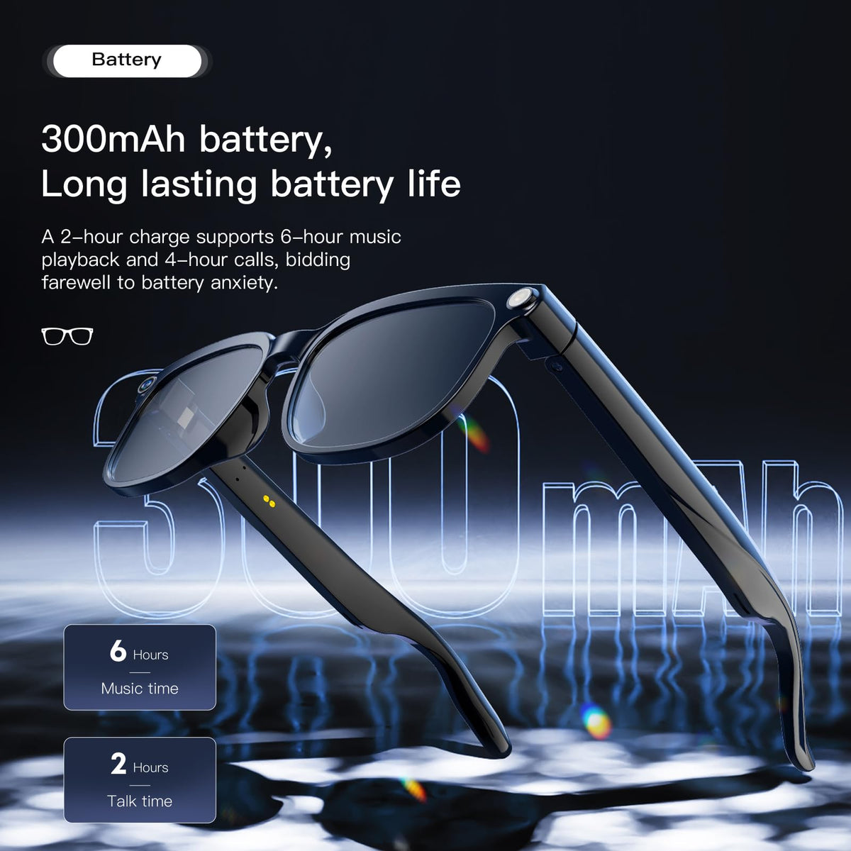 Dormiro ultra-light ABS frame keeps wear comfortable all day