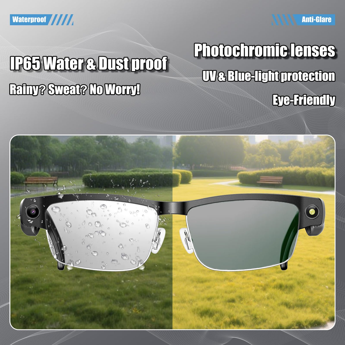 Dormiro Ultra-light ABS frame provides all-day comfort.