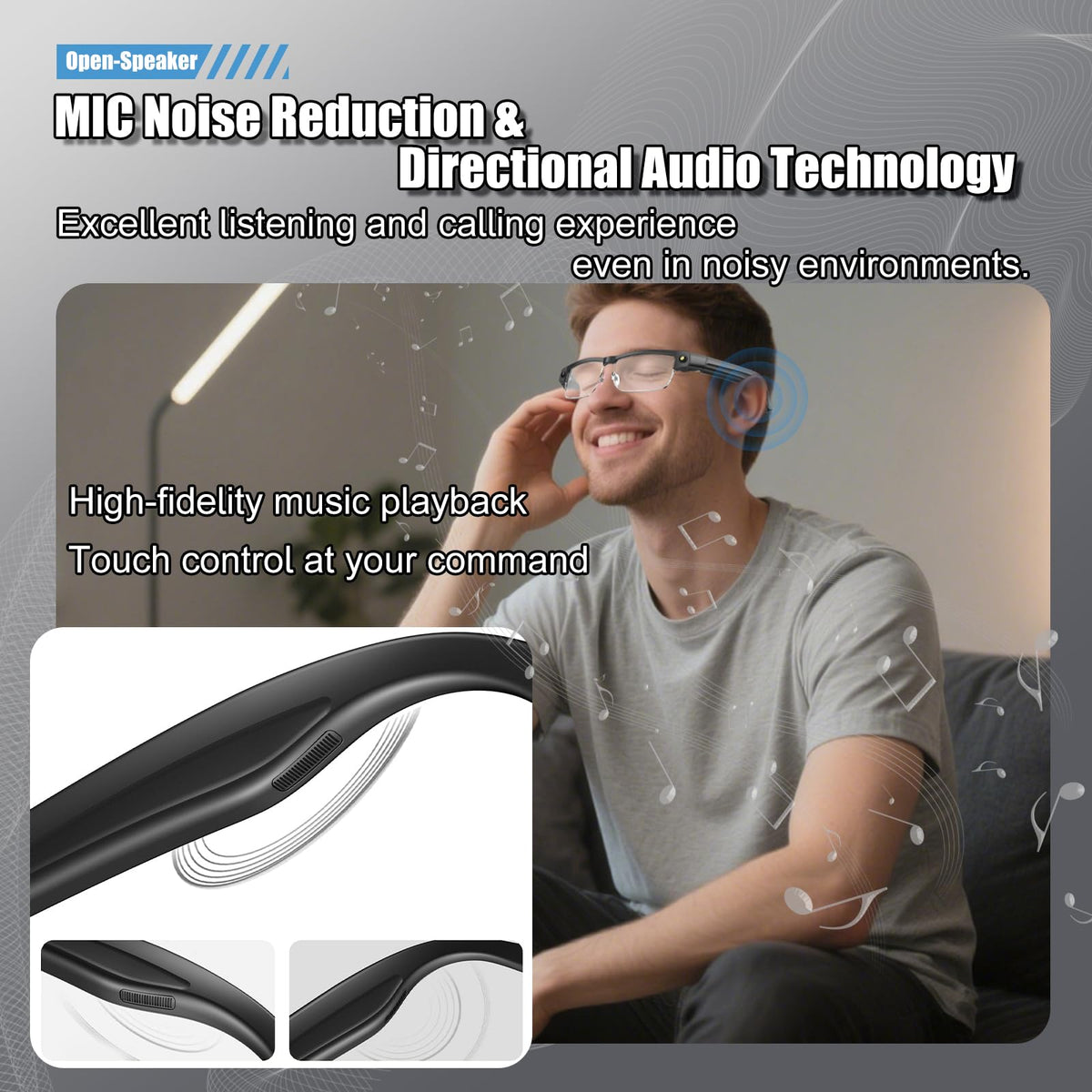 Dormiro Voice-control enables hands-free music and calls.