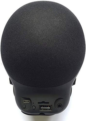 DORNLAT Skull Bluetooth Speaker side view highlights compact form for travel