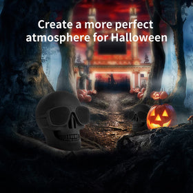 DORNLAT Skull Bluetooth Speaker true wireless stereo (TWS) pairing for enhanced sound