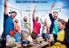 Dosmix retro Bluetooth speaker portable usage for casual listening anywhere.
