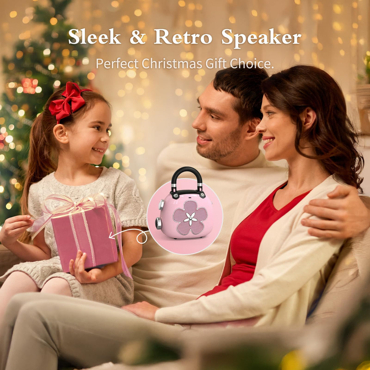 Lightweight charm doubles as a cute stocking stuffer.