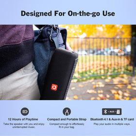 DOSS E-go II on beach demonstrating waterproof design for outdoor enjoyment benefit