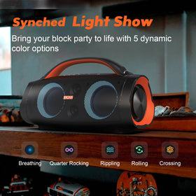DOSS Extreme Boom Pro control panel for easy playback and lighting control