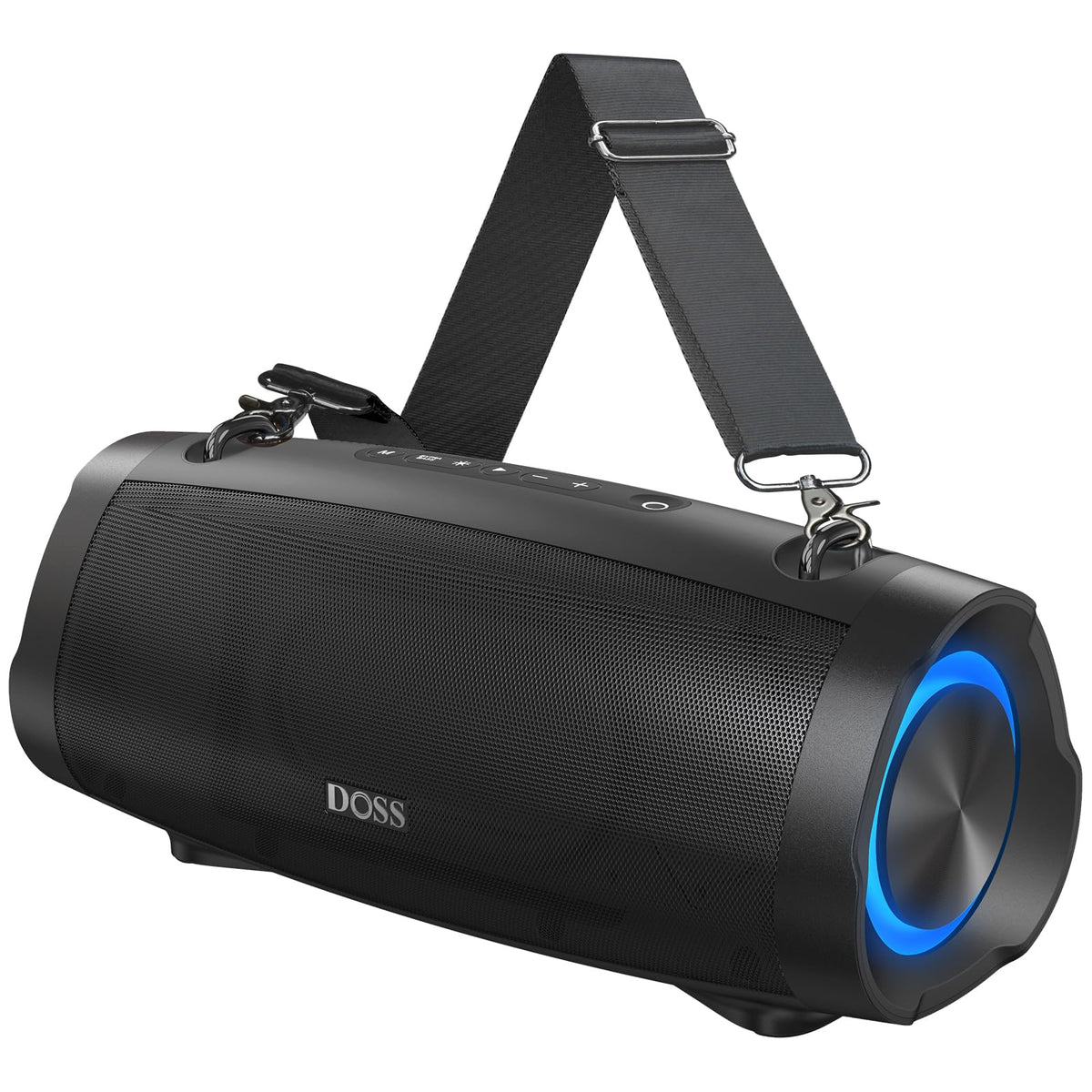 DOSS Extreme Boom Pro D100 front view for outdoor parties and rugged use