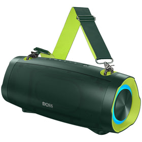 DOSS Extreme Boom Pro D100 front view showcases bold outdoor-ready design for every adventure.