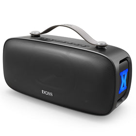 DOSS Extreme Boom Pro D300 front view—immersive 80W sound for outdoor events.