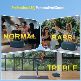 DOSS Extreme Boom Pro D300 LED light panel—beat-driven visuals for parties.