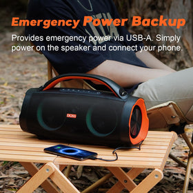 DOSS Extreme Boom Pro USB power bank to charge devices on the go