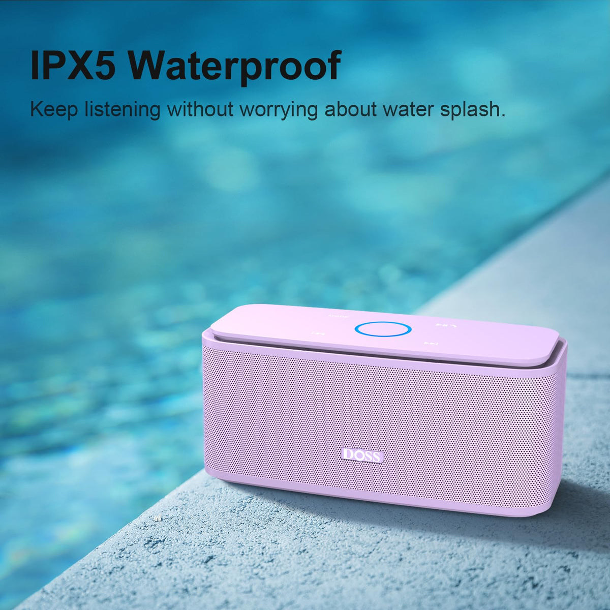 DOSS side ports and micro-USB showing easy charging benefit