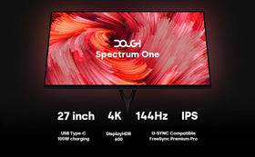 DOUGH Spectrum One 27-Inch FreeSync Premium Pro for smooth gameplay