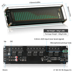 Douk Audio AK2515 mounted in studio rack adding professional monitoring capability