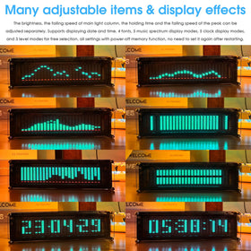 Douk Audio AK2515 next to smartphone showing compact scale and space-saving design
