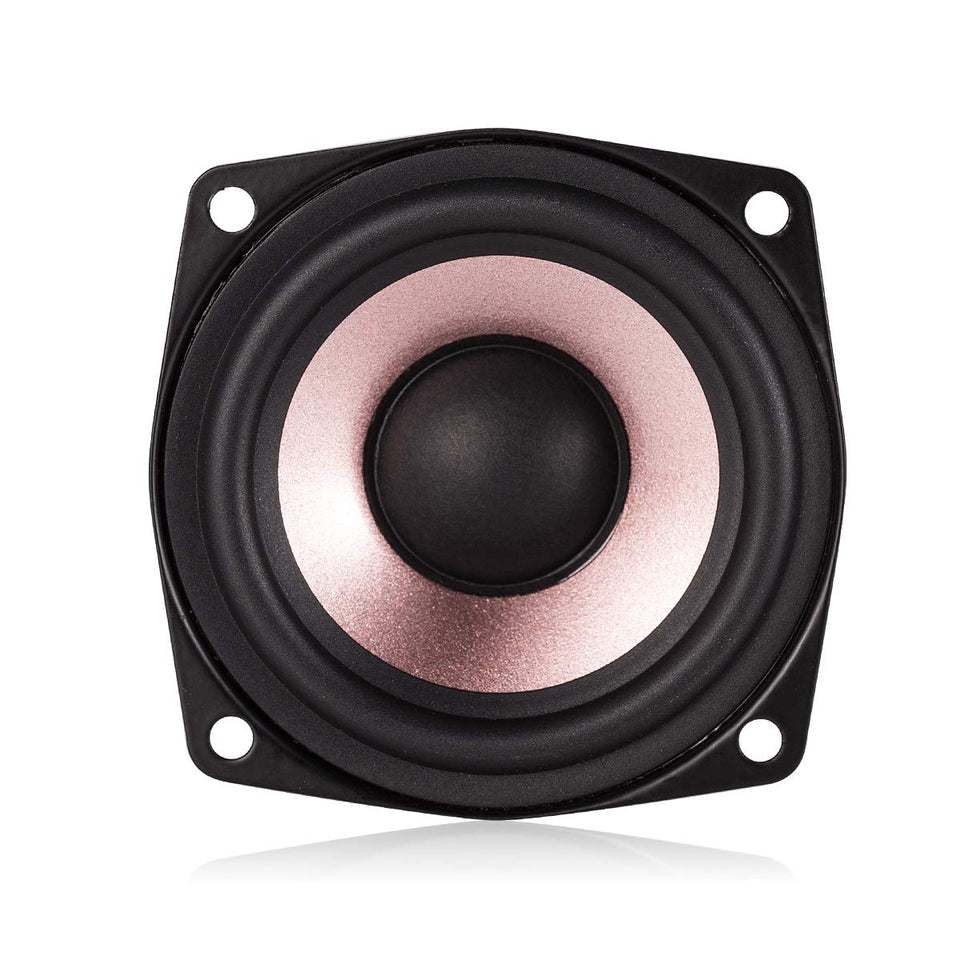 Douk Audio front view compact driver showing face and grille, clear imaging benefit