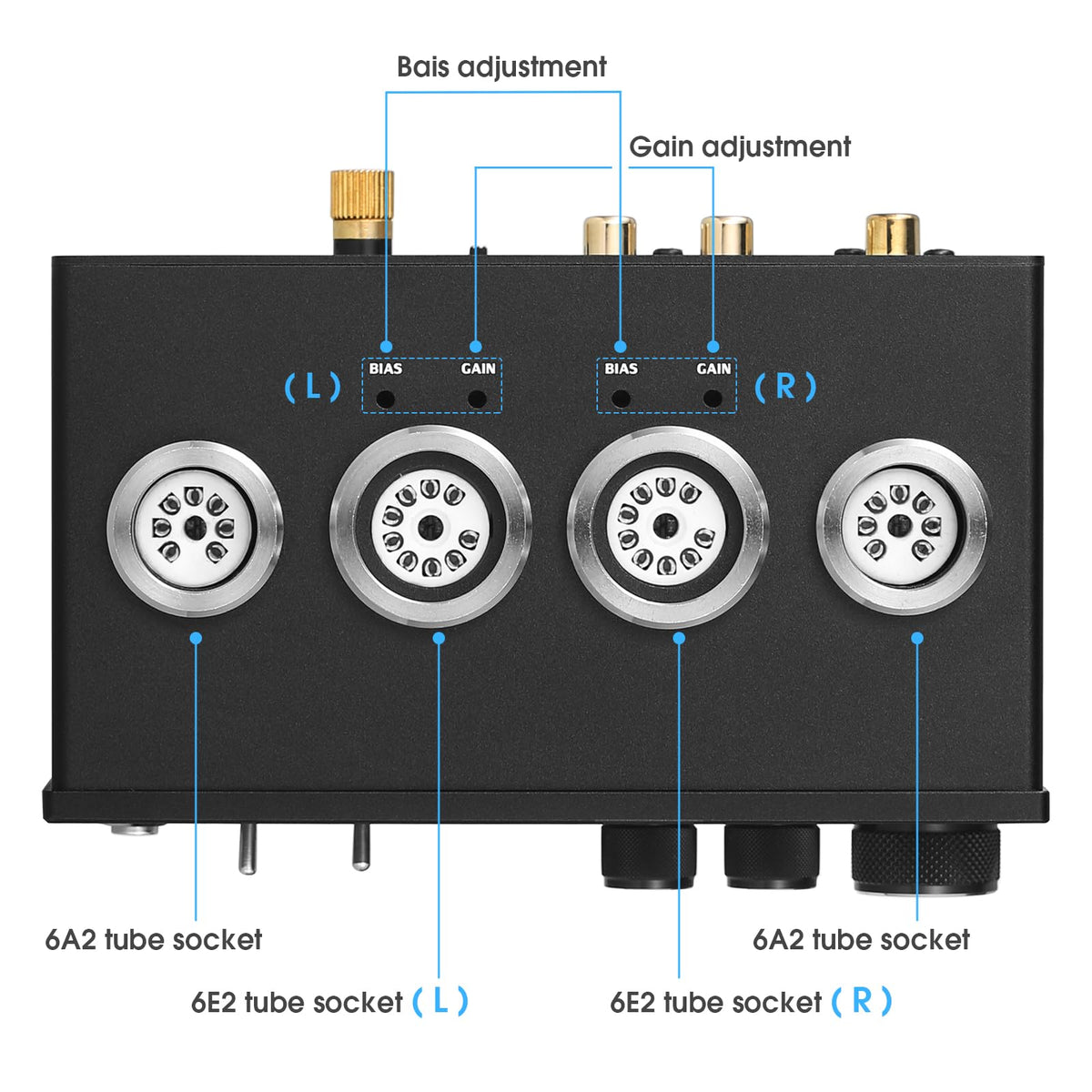 All-metal case and CNC panel reduce interference for clear audio.
