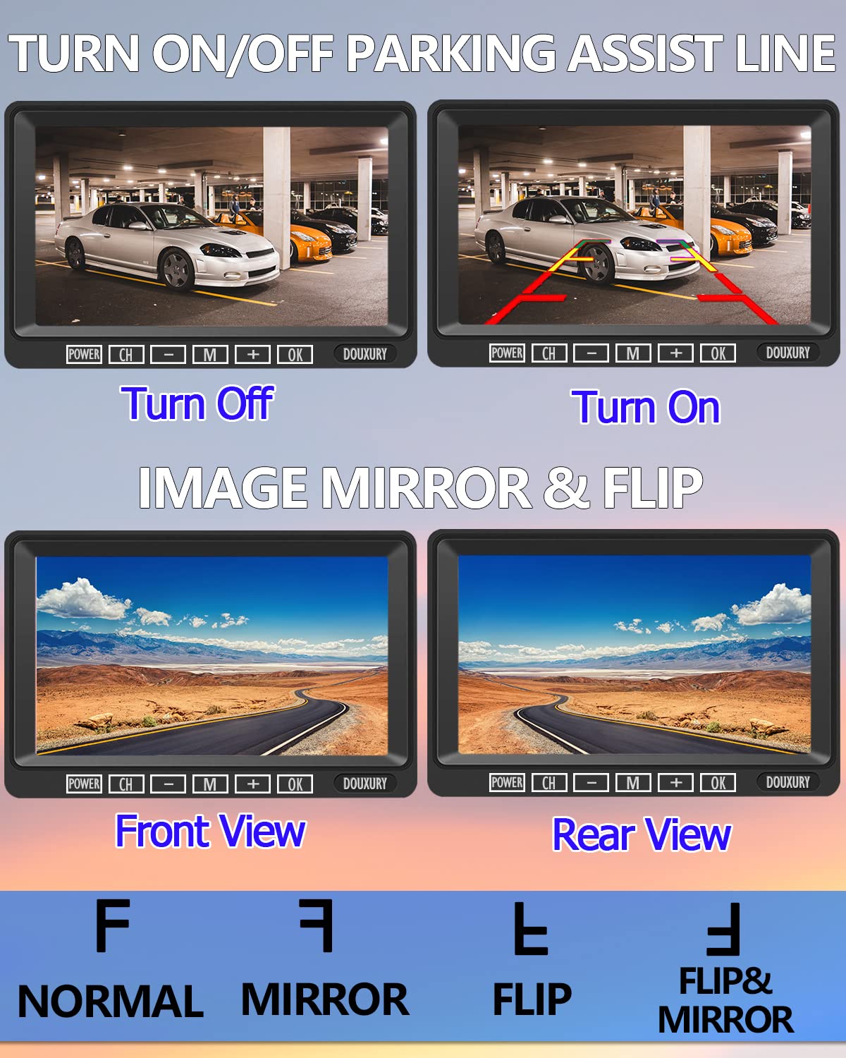DOUXURY easy install system minimizes wiring for quick trailer setup