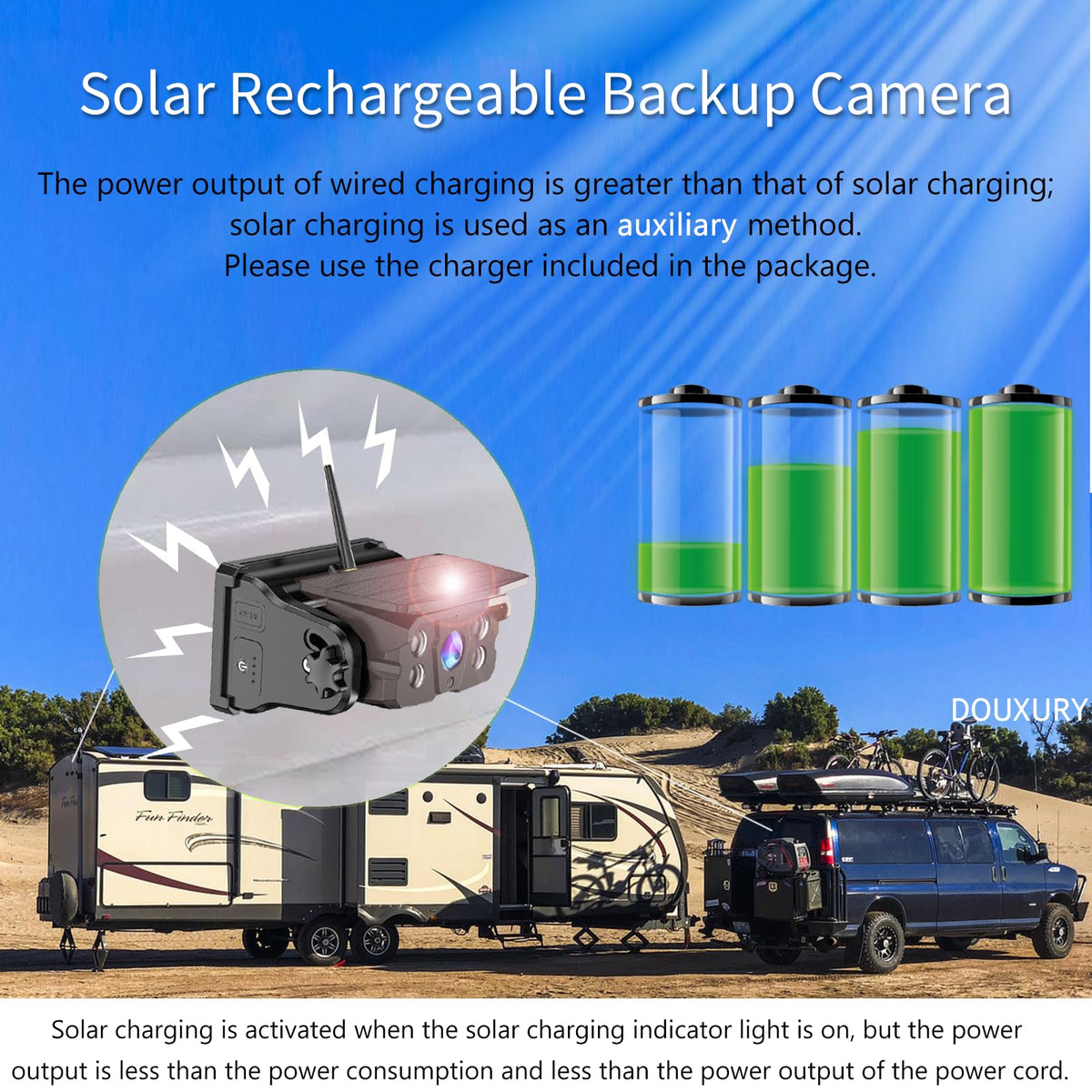 DOUXURY magnetic base attached to metal vehicle for easy installation