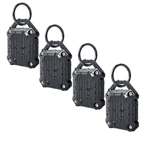 DOVICK waterproof Airtag case four-pack for water-safe protection.