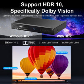 DpBlue Dolby Atmos delivers immersive, theater-like sound.