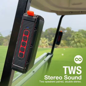 Dprofy 3200mAh battery enables long playtime on the course.