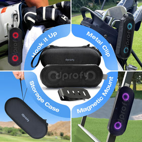 Dprofy New Play 2 rounds Bluetooth 5.3 ensures stable streaming across the course