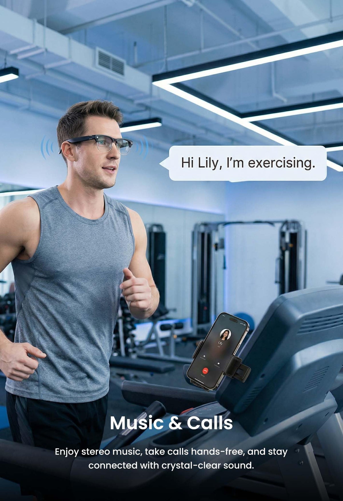 DPVR AI Glasses Bluetooth 5.3 for stable connectivity