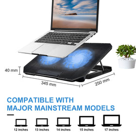 DQJMHSEN laptop cooling pad lightweight design for portable use