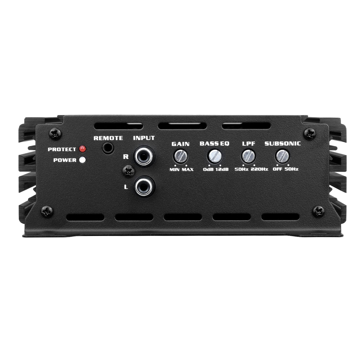 DR DOUBLE ROCK DR-1500.1 rear terminal panel for secure high-current wiring.