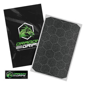 Dragon Grips 25-hex grip stickers provide secure traction on devices.