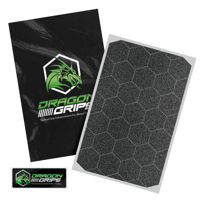 Dragon Grips 25-hex grip stickers provide secure traction on devices.