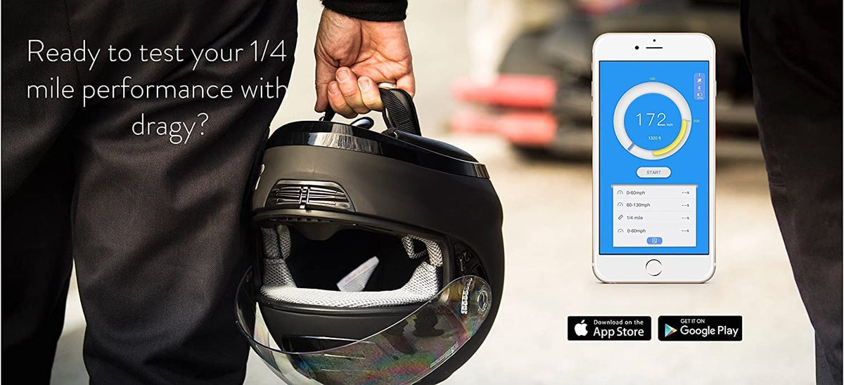 Dragy DRG70-C lap timer app offers real-time predictive timing