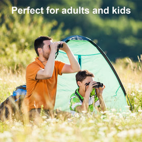 Dranbol 12x25 binoculars in use for bird watching during outdoor excursions