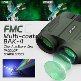 Dranbol close-up of 16mm eyepiece highlighting soft silicone comfort and eye protection