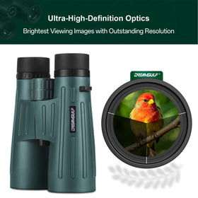 Dreamgulf binoculars with 56mm objective for enhanced low light clarity